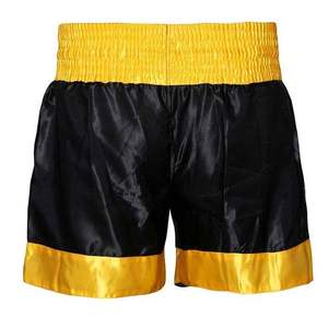 Shorts Clásicos Unisex de Satén para Entrenamiento Cruzado de MMA, para Hombres y Mujeres, Pantalones Cortos de Gimnasio para Muay Thai, Boxeo y Artes Marciales - Product Image 1