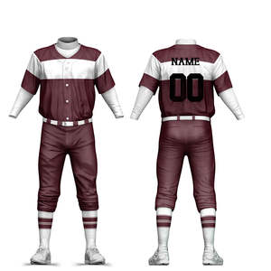 Uniforme de Béisbol y Sóftbol Personalizado, Diseño de Tela para Uniforme de Béisbol, Camiseta de Béisbol, Uniforme de Entrenamiento para Equipos de Todas las Series - Product Image 5
