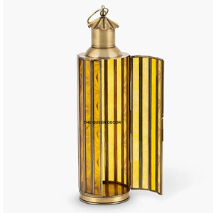 Piezas Decorativas para el Hogar, Linterna de Luz Suave, Linterna Decorativa Artística Hecha a Mano - Product Image 3