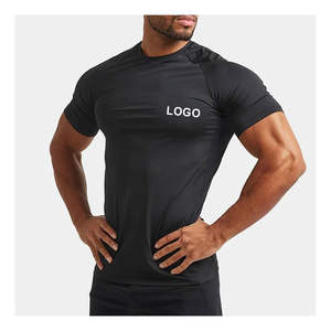 Camisetas de Gimnasio para Hombre, Cuello Redondo, Hechas a Medida, de Alta Calidad, Ecológicas, Transpirables, Antiarrugas y de Secado Rápido, Nueva Llegada - Product Image 1