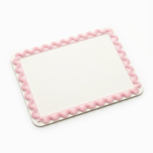 ริบบิ้นกำมะหยี่สีชมพูอ่อนขนาด 15 มม. สำหรับตกแต่งห้องเด็ก ของที่ระลึก ขอบสมุดภาพ ของเล่นนุ่มๆ  รับผลิตตามแบบ OEM วัสดุสิ่งทอ 100% - Product Image 5