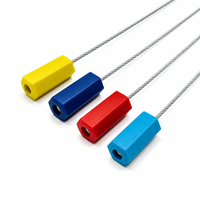 Sceau de câble hexagonal réglable en aluminium YSD avec fil en acier inoxydable pour la logistique et le transport de marchandises