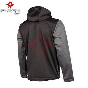 Pull-over unisexe en polaire respirant avec doublure en maille fixe et protection amovible pour l'hiver – 100 % polyester, armure protectrice - Product Image 2