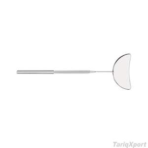 Espejo de Bolsillo Cuadrado Iluminado Profesional de Alta Calidad para Pestañas, de Una Sola Cara, con Mango de Acero Inoxidable, Acabado Plateado Personalizado - Product Image 4