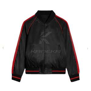Silk Jackets Lightweight Casual Outerwear Stand Eco-Friendly Breathable Fabric <b>Covered</b> <b>Button</b> Closure Winter Jacket for Daily - Product Image 4