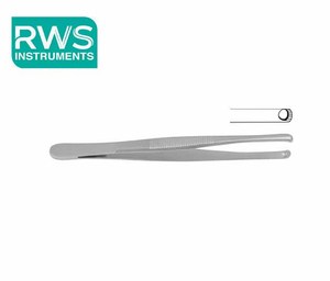 Instruments RWS, forceps de dissection Nelson, acier inoxydable, outil chirurgical manuel, chirurgie générale, classe II, certifié CE ISO13485 1 - Product Image 2