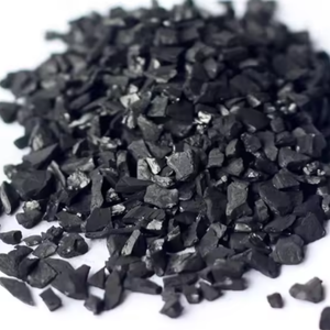 Carbón Activado Granular de Cáscara de Coco Premium, Malla 8x40, Alto Contenido de Yodo, Medio Filtrante Industrial, Exportador de India - Product Image 1