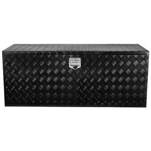 Cassetta Portautensili in Alluminio Rinforzato 152x61x61 cm per Sottoscocca Camion, con Piastra Diamantata, Serratura e Chiavi, Impermeabile, per Pickup - Product Image 4
