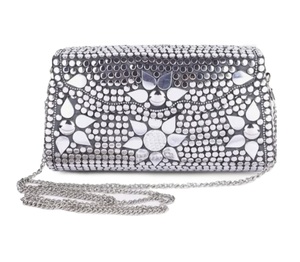 Bolso de Mano de Latón con Forma Irregular, Chapado en Oro, Diseño de Moda, 19cm x 13cm - Product Image 3
