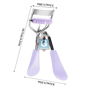 Rizador de Pestañas de Pelo Sintético Natural Largo al por Mayor, Productos de Belleza Plateados, Hermoso Color - Product Image 1