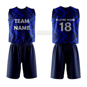 Tenue d'entraînement de volley-ball de qualité supérieure, uniforme de volley-ball à sublimation, vente chaude - Product Image 3