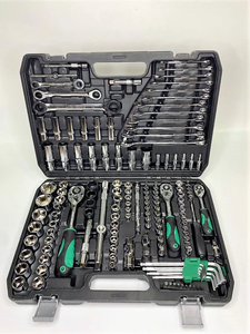 Juego de Llaves de Trinquete Profesional de 151 Piezas, Acero al Cromo Vanadio OEM, con Estuche Rígido, para Hogar y Motocicleta - Product Image 1