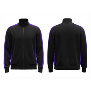 Veste à fermeture éclair intégrale personnalisée par sublimation pour vêtements de sport, chaude, respirante, séchage rapide |   Tailles Hommes Femmes Jeunes |   Veste d'entraînement - Product Image 3