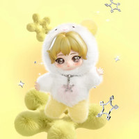 Pendentif en peluche authentique et officiel Aespa Fluffy Club Series POP MART, jouet en vinyle rembourré pour collection de fans