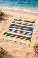 Cotton Handmade Modern Floral Plush Floor Rug/Runner Machine Washable Reversible Customizable Thickness for Travel Home