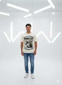 Camisetas de Corte Holgado con Hombros Caídos, Nueva Colección de Ropa de Verano, Camisetas con Logotipo Personalizado con Serigrafía - Product Image 5