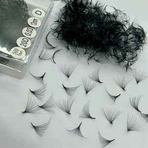 Meilleures ventes 20D Promade Nouveaux éventails préfabriqués faits à la main à tige longue et base pointue, éventails préfabriqués étroits - Product Image 6