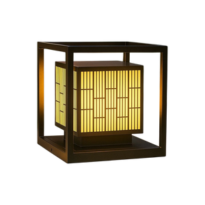 Lámpara de Poste Exterior Impermeable para Casa Moderna, Villa, Jardín, Camino, Lámpara Decorativa de Poste, 3500K, Blanco Cálido, CA 200V - Product Image 1