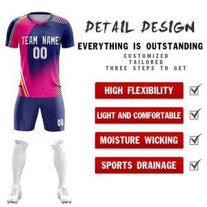 Nouveauté : Tenue de football personnalisable (couleurs et logo) pour joueurs - Ensemble maillot et short 100% polyester, séchage rapide, haute qualité - Product Image 6