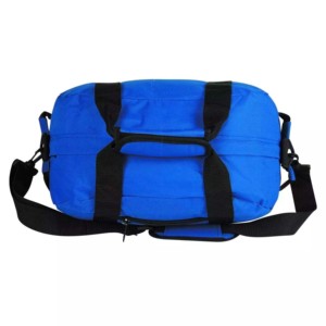 Sac de voyage Oxford jaune avec sangles noires, fermeture éclair, sac à dos décontracté, durable pour une utilisation en extérieur - Product Image 6