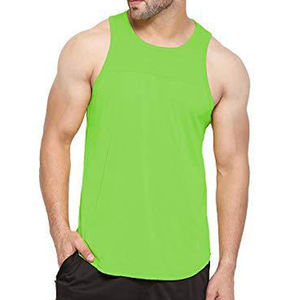 Débardeur homme anti-rides de haute qualité, décontracté, écologique, respirant, en mélange de coton, dernière mode, léger. - Product Image 1