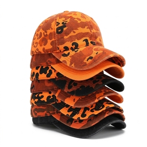 Casquette de baseball unisexe camouflage réglable à 6 panneaux en sergé, style décontracté pour l'extérieur, toutes saisons - Product Image 6