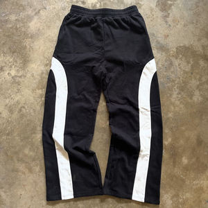 New Style Custom Baggy Oversized Pants Trousers Track Men's <b>Stacked</b> <b>Jogger</b> Screen Printing Windbreaker Nylon Pants OEM Service - Product Image 6