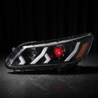 Factory Mold Headlight Assembly for Honda Accord 9th Gen 2013-2015 With Blue Start up Effect and Sealed Housing