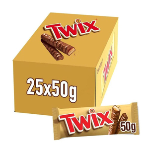 Chocolate Twix Original Marrón de Primera Calidad para Regalo, Chocolate Negro Vegano Orgánico - Product Image 2