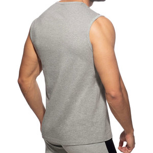 Camiseta Deportiva Elástica de Poliéster y Spandex, Top Deportivo sin Mangas para Correr, Ropa Deportiva, Camiseta sin Mangas Moderna en Oferta - Product Image 3