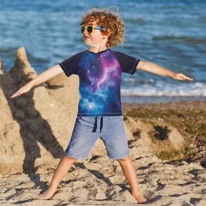 Top Selling <b>kids</b> Wear Swimming Shirt Rash Sun Protection <b>Clothing</b> Printed Rash Guard <b>for</b> Men Low MOQ 2026 - Product Image 1