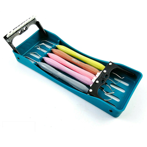 Instruments Bone Bridge BBI-618, Kit de ponts osseux, 5 poignées ErgoMax, Acier inoxydable, Réutilisable, Pour obturations dentaires composites, Manuel - Product Image 6