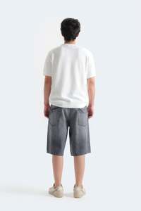 เสื้อยืดแขนสั้นผู้ชายลำลองใส่ได้ทุกวัน ระบายอากาศได้ดี ผ้าฝ้ายเรียบ ออกแบบเองได้ รับผลิตแบบ OEM ขายส่งจากโรงงาน - Product Image 5