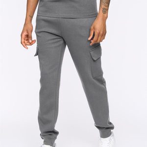 Hot Sale Terry Jogger <b>Trousers</b> for Men High Quality Jogger Pants With Pockets Heavy Solid Custom Sweat Pants for Men - Product Image 2