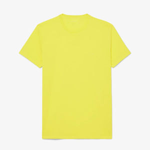 <b>Mens</b> Yellow Short Sleeve Crew Neck Cotton T-<b>Shirt</b> Custom Logo OEM ODM Wholesale Apparel - Product Image 6