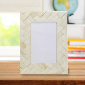 Marco de Fotos de Resina y MDF de Estilo Moderno y Ecológico, Hecho a Mano en India, en Varios Tamaños, con Juego de Cajas para Joyas y Logotipo Personalizado - Product Image 4