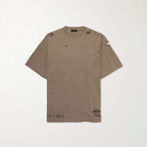 Custom Oversized Washed T Shirt 100% Cotton Heavyweight Vintage Streetwear Tee With Custom Logo For Men - Product Image 2