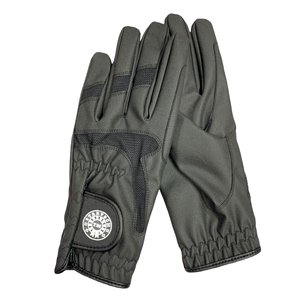 Guantes de equitación para mujer TM STARTECH con aberturas en los dedos, palma de cuero sintético, tela de malla transpirable, agarre con gancho y barra - Product Image 1