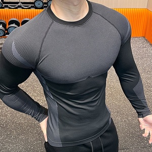 Custom Logo Breathable Compression Rash Guard Long Sport Style Fitness MMA Shirt Portable Sublimated Design Newest OEM Service - Product Image 5