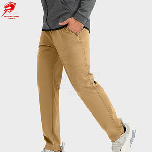 Pantalon de survêtement pour homme au design minimaliste classique, tissu doux et confortable, coupe élastique, style intemporel, décontracté, durable pour un confort quotidien - Product Image 4