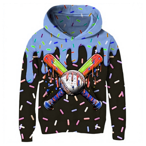 Sweat-shirt à capuche personnalisé pour garçons, sublimé, hiver, décontracté, respirant, coton et élasthanne, pull-over, logo personnalisé - Product Image 6