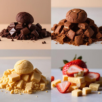 Biscuits et miettes de chocolat taïwanais au goût unique et à la texture croustillante, très demandés, paquet de 1 kg