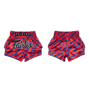 กางเกงมวยไทยสั่งตัดแบบใหม่ ผ้าไหมยืด 100% น้ำหนักเบา สำหรับผู้ชายและผู้หญิง ฝึกซ้อม - Product Image 4