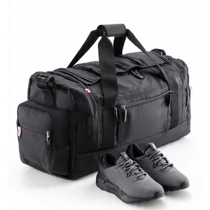 100% Polyester Workout Duffle Bags High Quality Fitness Wear Duffel Bags 100% Nylon Waterproof Duffel Bags Unisex - Product Image 6