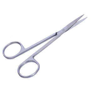 Tijeras Quirúrgicas Dentales de Acero Inoxidable de Color Sólido, Rectas y Curvas, de Accionamiento Manual - Product Image 1