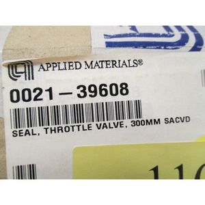 Joint d'étanchéité de soupape d'accélération AMAT 0021-39608, 300 mm SACVD - Équipements et pièces semi-conductrices de renommée mondiale à la fois fiables et durables - Product Image 5