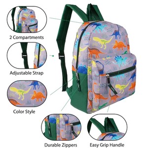 Mochila Escolar de Pana para Niños, Diseño 2025, 15 Pulgadas, Grande, Impermeable, Antirrobo, con Cierre Geométrico, 36-55L - Product Image 5