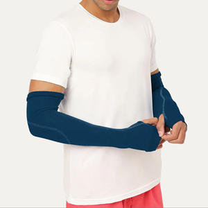 Ensemble de manchons de protection solaire d'été pour hommes, protection UV extérieure, en soie glacée, fins, pour le cyclisme - Product Image 1