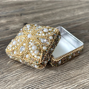 Boîte à bijoux artisanale vintage décorative pour le rangement des bijoux, cadeau souvenir pour femmes, cadeau de remerciement pour femmes - Product Image 4