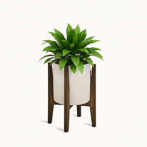 Factory Price Wood Plant <b>Stand</b> Indoor Flower <b>Pot</b> Holder fits Sustainable Wooden Planter <b>Stand</b> for Living Room & Balcony Decor - Product Image 6